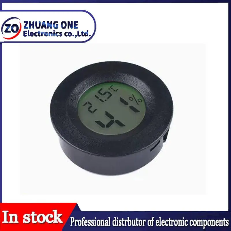 Mini LCD digital thermometer used for freezer temperature - 50-110℃ refrigerator thermometer indoor and outdoor waterproof probe