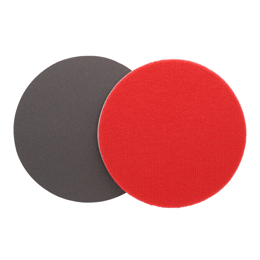 50pcs 3-inch Sponge Sandpaper Round Flocked Automotive Putty Sanding Accessories For Pneumatic Electric Sanding Discs