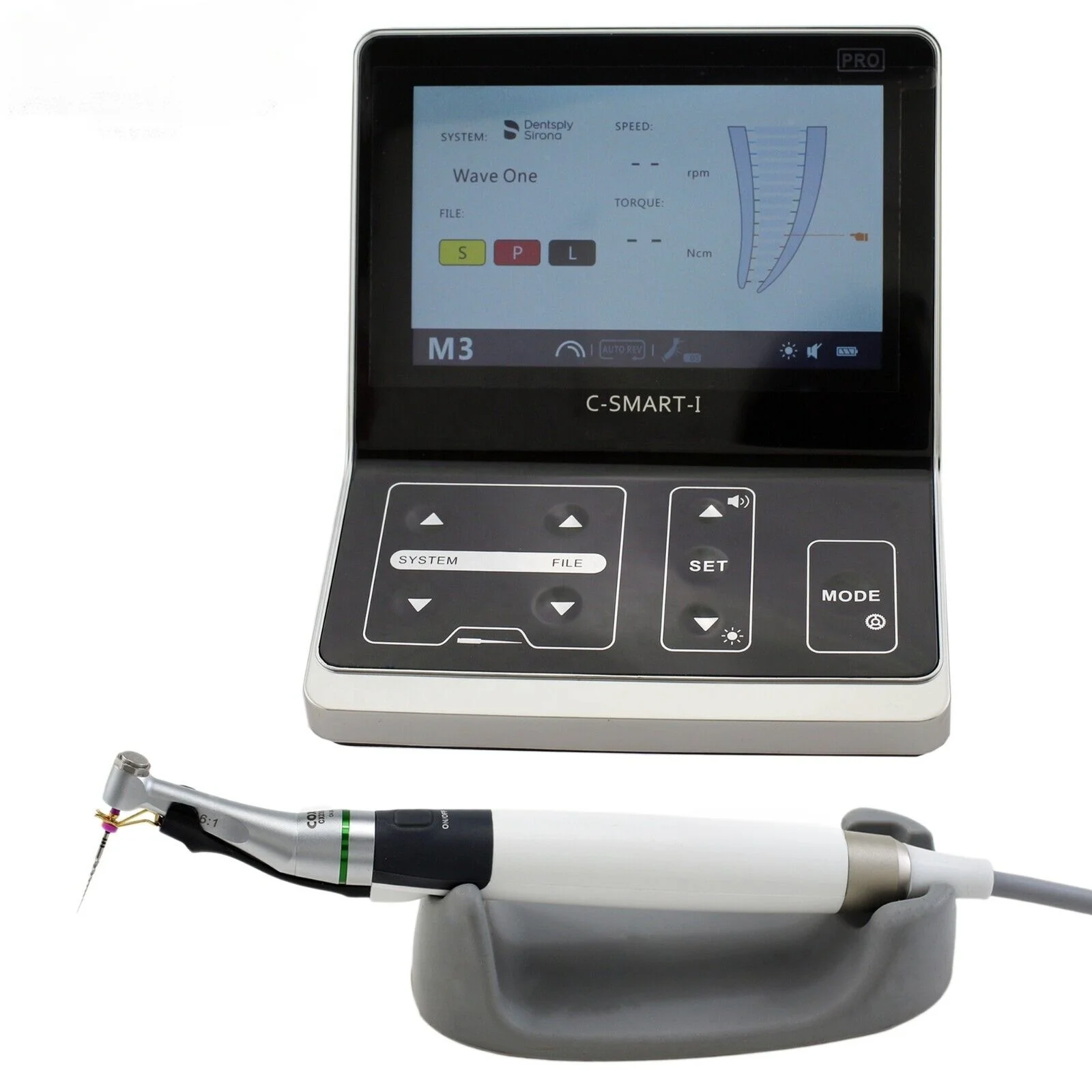 

C-SMART I PRO Dental Endodontic Motor with Vertex Positioner 16:1 Mini Light Emitting Diode