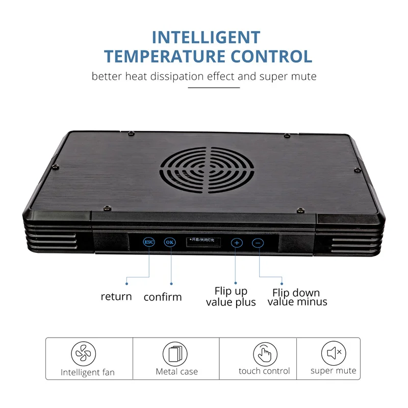 High Power 72W Simulating Natural Light Touch Fully Intelligent LED Adjustable Marine Coral Reef Aquarium Lights