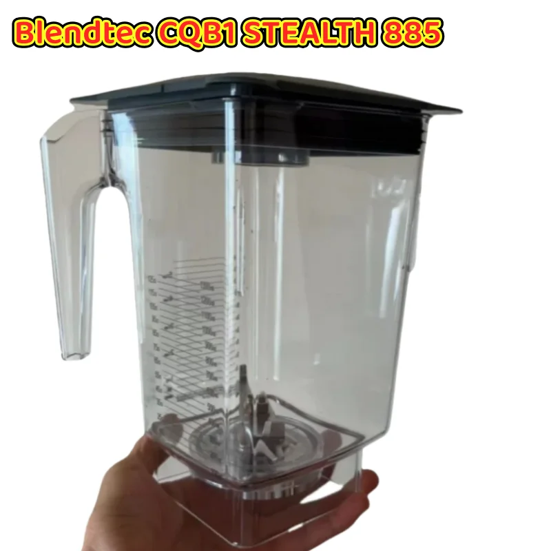 blender-container-for-blendtec-cqb1-stealth-885-replacement-cup-body-knife-lid）