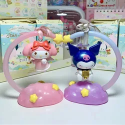 Blind Box Sanrio Kuromi My Melody Star Wishing Angel Night Light Series Anime Figure Caja Ciega Mystery Box Kawaii Dolls Decor G