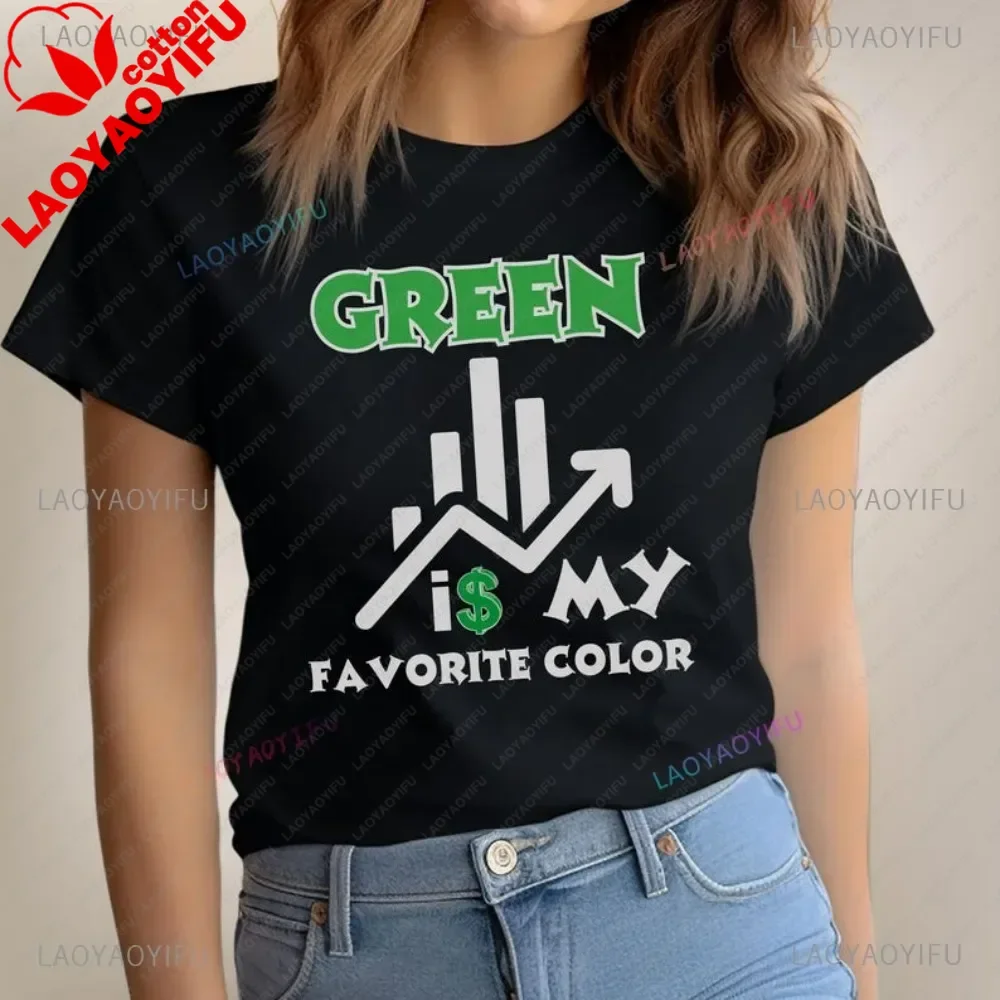 Investor Trading The Rising Color CottonTshirt Financial Investment Stock Market Trader Investor Stock Prices Keep Rising Unisex