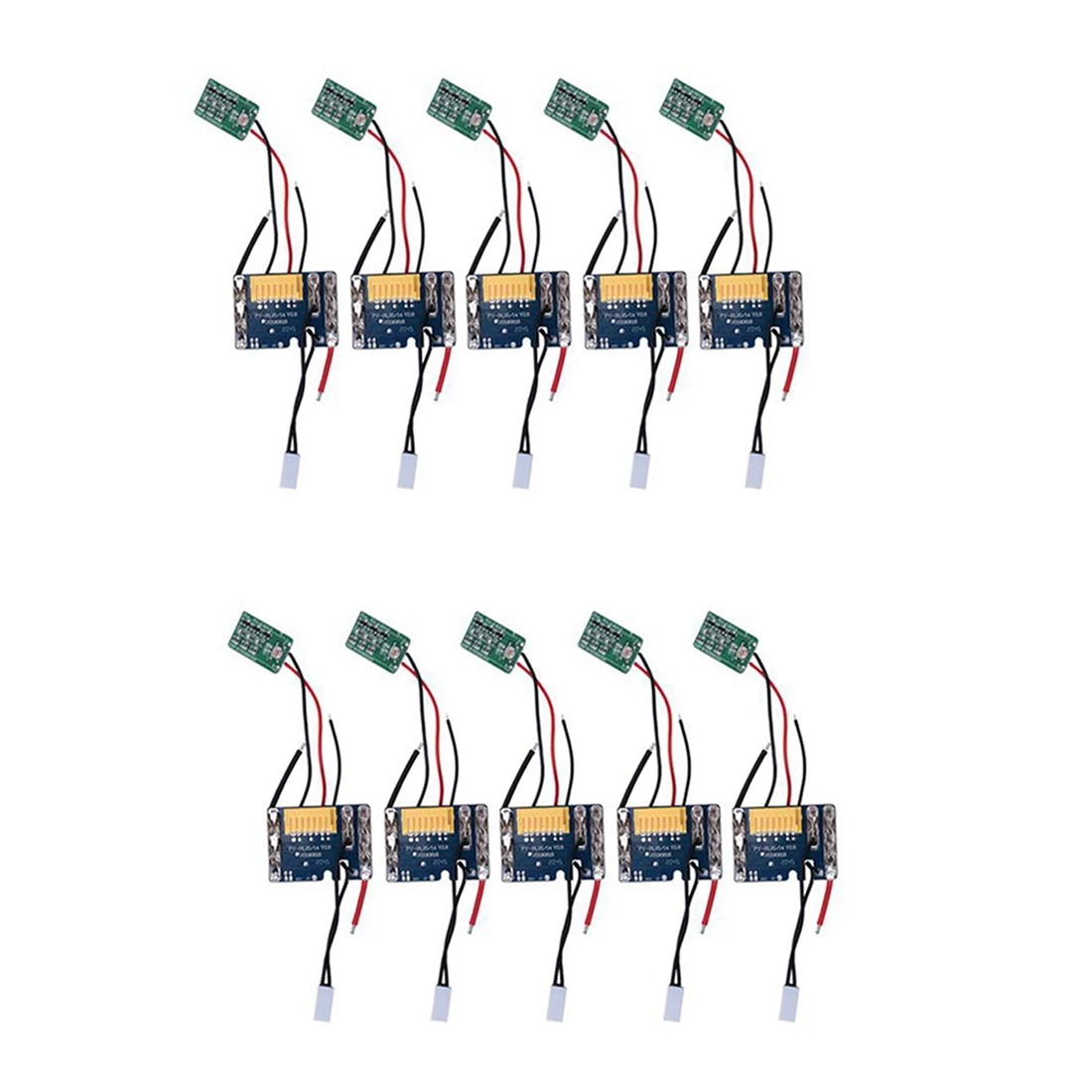

ABAI 10 шт. платы защиты и зарядки Li-Ion аккумуляторов для Makita 18V 1.5Ah 3Ah 6Ah 9Ah BL1415 BL1430 BL1460 BL1490