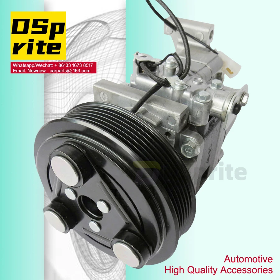 Compressor AC de ar condicionado para Mazda3 1.3L 1.6L Compressor PANASONIC H12A1AX4EY H12A1AG4DY BP4K61450D BP4K-61-K00B BP4K61450