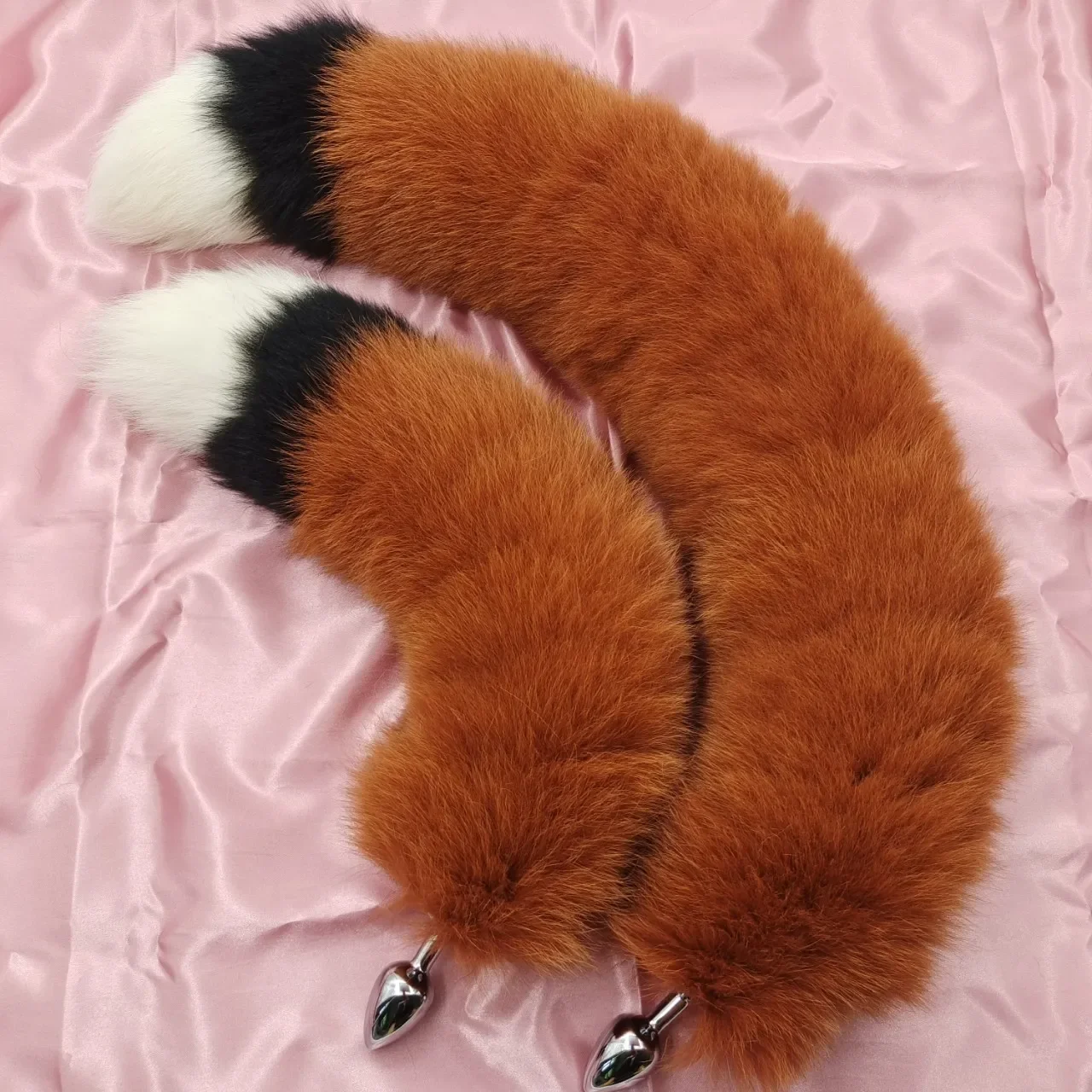 Bdsm Dog and Fox Tail Removable Anal Plug Prostate Sm Real Tail Cosplay Butt Plug Sexy Adult Toy Erotic Sex Toys for Women Men