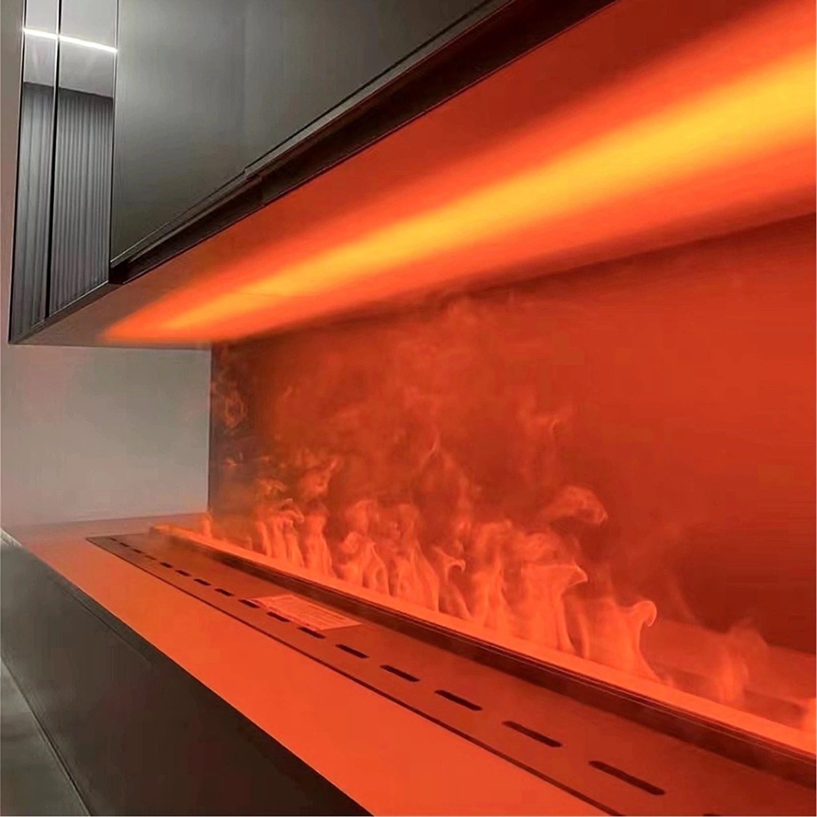 

5 Years Warranty 3D steam fire linear electric water vapor artificial fire flame fireplace