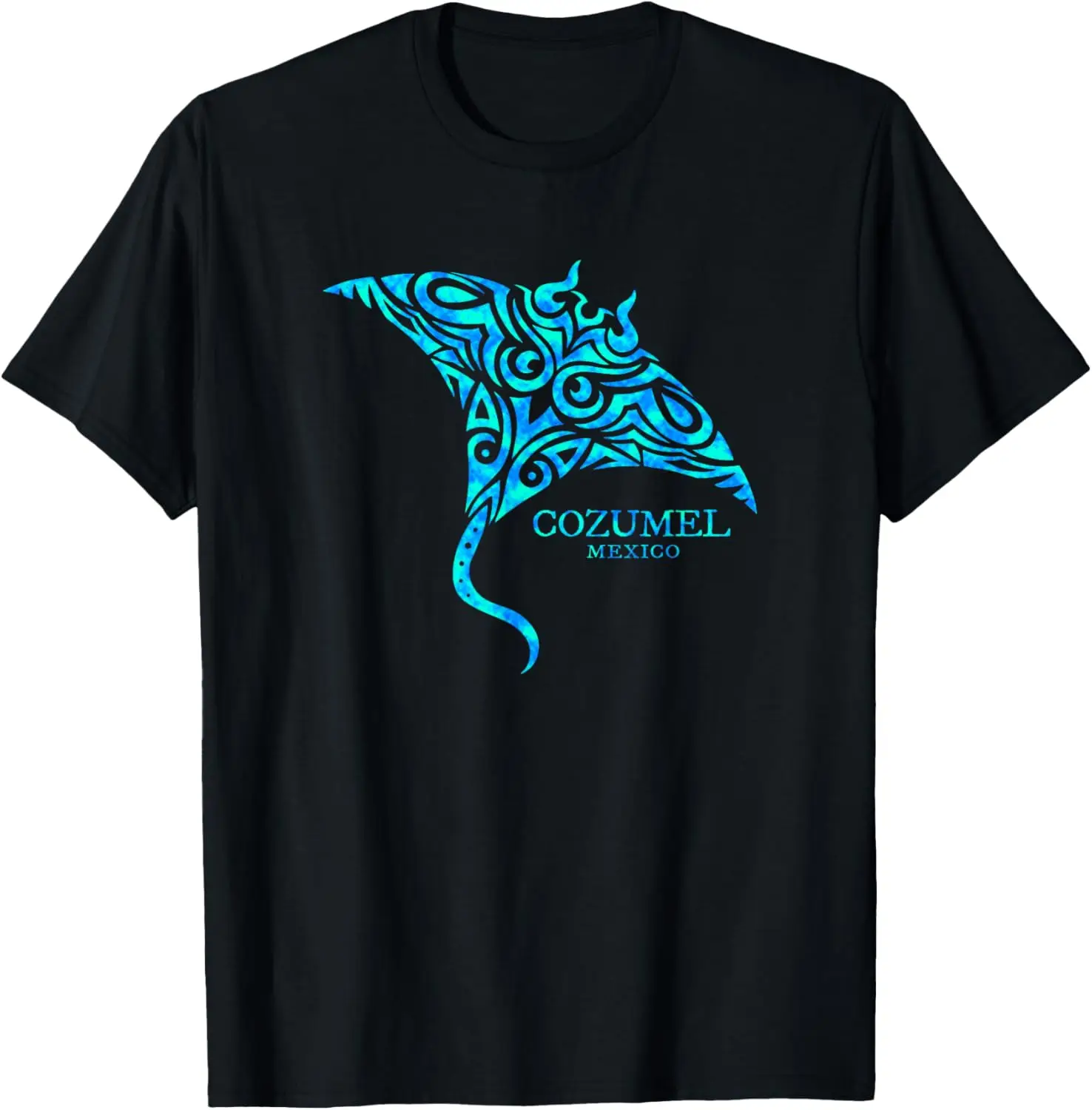 

Cozumel Mexico Stingray Womens Mens Boys Girls Souvenir T-Shirt