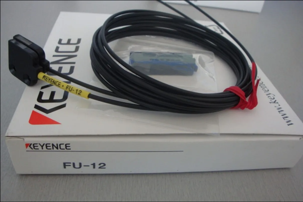 1pc KEYENCE FU-12 Fiber Optic Sensor FU12 Transmissive Fiber Unit New *SY