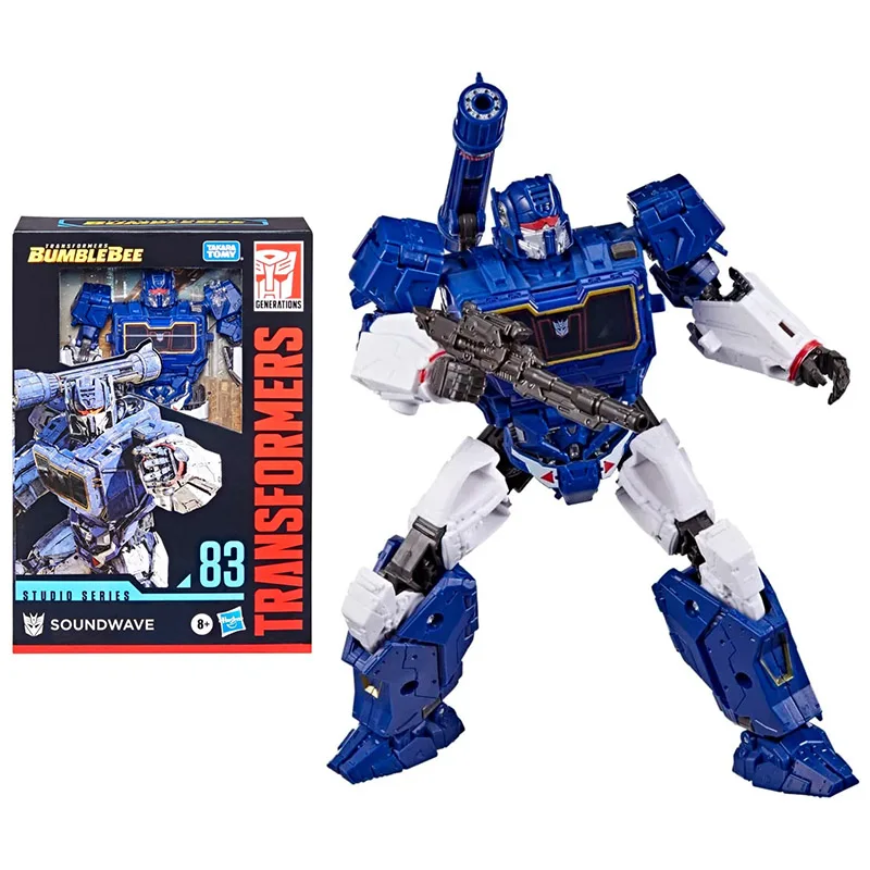 

100% Оригинальные Игрушки Трансформеры, серия 83, экшн-фигурка Voyager Bumblebee Soundwave, коллекционная игрушка в подарок