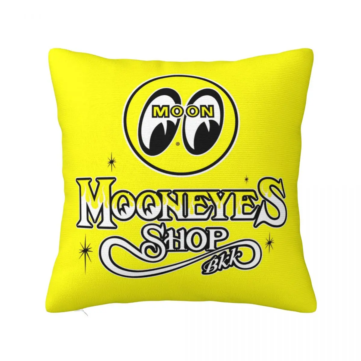 

Mooneyes Square Pillow Case Japan Automobile Federation Cushion Cover Customized Decorative Pillowcase for Home 45x45cm