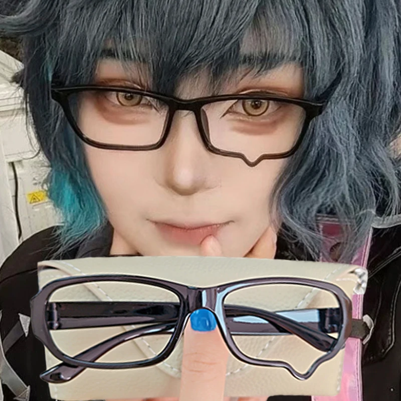 

Милые аниме плачущие каплевидные очки для косплея, оправа для дополнительных очков Y2K, ретро аниме, косплей, аксессуар унисекс для ролевых игр, подарок