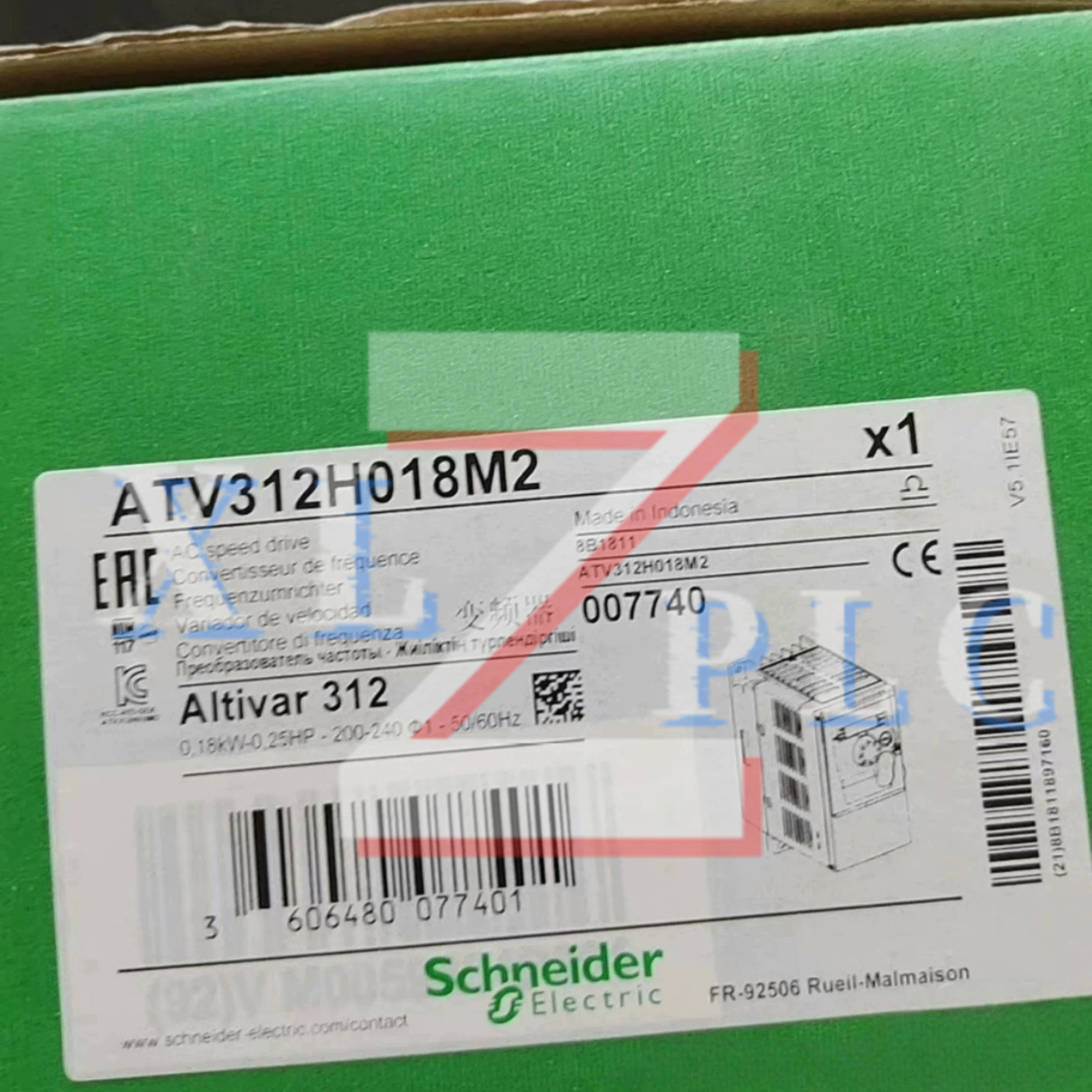 

frequency converter new original ATV312H018M2 220-240V 0.18KW ATV312H037M2 220-240V 0.37KW