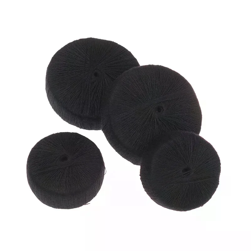 2Pcs Black Fish Tank Water Grass Planting Cultivation Substrate Protecting Aquatic Plant Root Aquarium Decorative Ornament Base