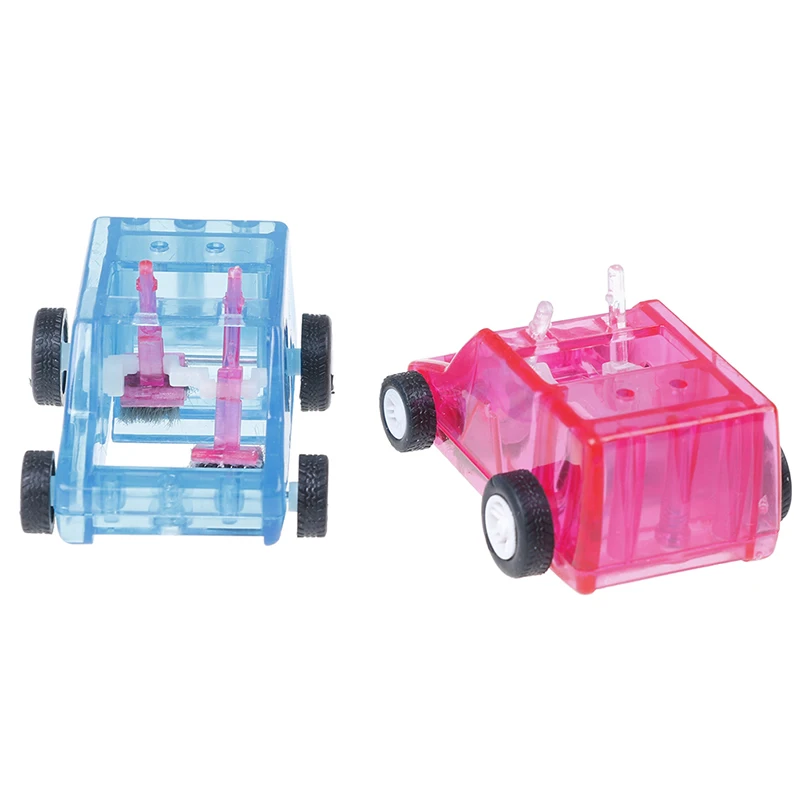 Random 1PC Mini Car Table Dust Cleaning Trolley Keyboard Desktop Dust Cleaner