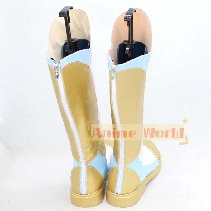 She Ra 코스프레 신발 PU 가죽 신발 할로윈 파티 부츠 Cosplay Prop 맞춤 제작