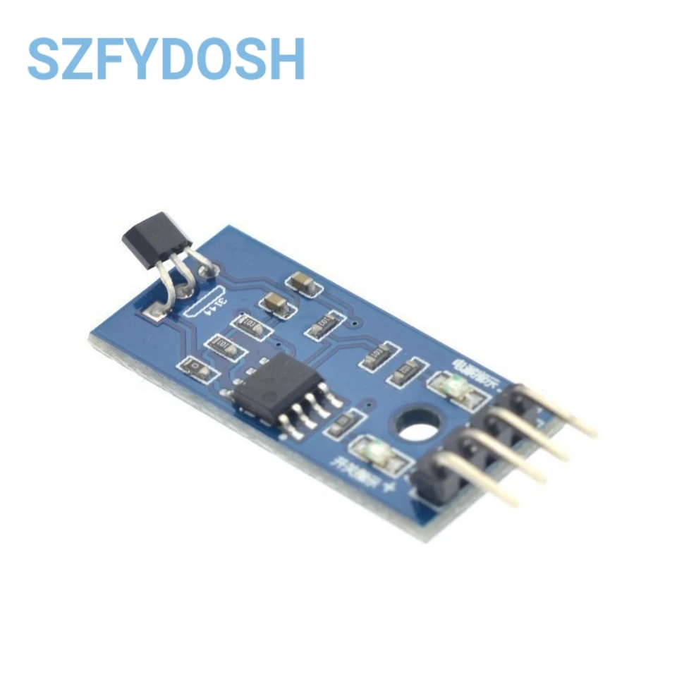 Hall Sensor Motor Speed Measurement Module 3144E Single Open Circuit Speed Sensor 3144 Count Sensor A3144 Board A3144E