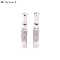 2pcs Hex Shank 6.35mm To 4mm Insert Bit Adapter Electric Screwdriver Socket Holder Micro Bit Adapter Magnetic Holder Tools