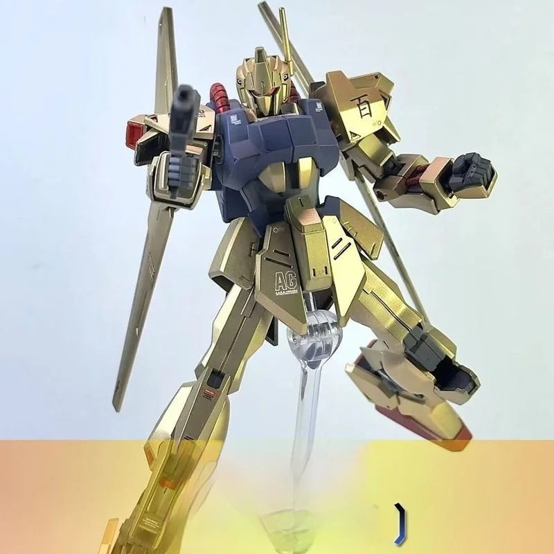 Wmh Wanmohui Jimo Club Hg Nu Baishi Voorgespoten Champagne Goud Model Kit - Actiefiguren Kinderpuzzel Montage Speelgoed Cadeau