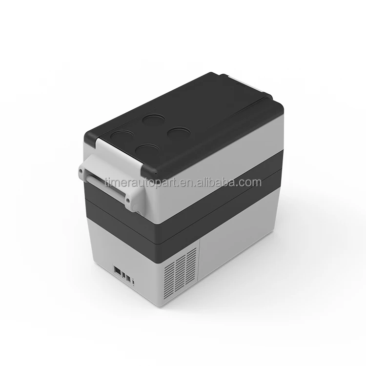 Suv Portable Mini Dc 12V 24V Automotive 55L Litre Camper Auto Fridge Freezer Refrigerator Compressor Rv Cooler For Travel