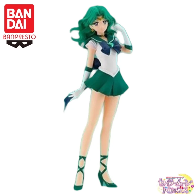 

In Stock Bandai Banpresto Original Sailor Moon Kaiou Michiru Glitter Glamours Action Figure Doll Brand New Boxed Garage Model