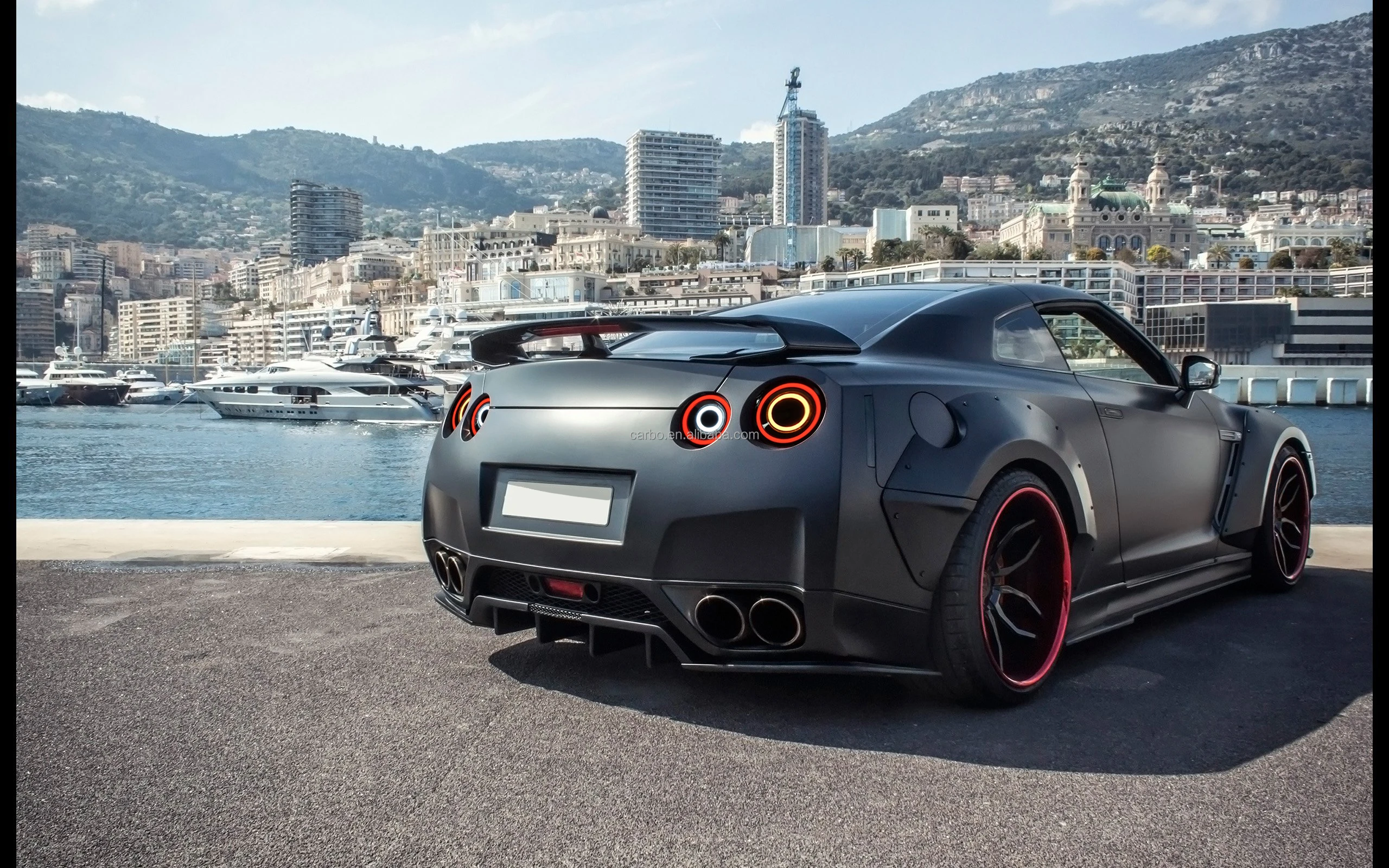 DK Motion Factory For Nissan GT-R LED Tail Light 2009-UP GTR Tail Lamp LED DRL Turn Signal Rear Lamp Assembly