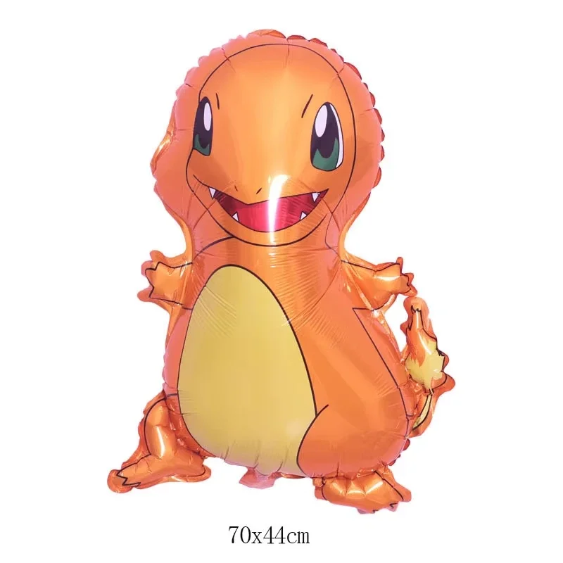 بالون بوكيمون كارتوني للأطفال لتزيين حفلات أعياد الميلاد السعيدة بيكاتشو أنيمي الشكل بالونات لوازم الحفلات الكرتونية ألعاب الأطفال