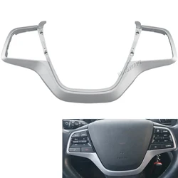 2 Styles For Hyundai Solaris 1.6L 2016 2017 2018 2019 2020 2021 2022 Steering Wheel Button Panel Frame