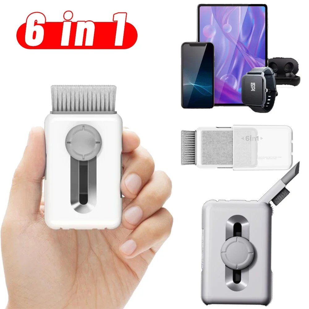 Universal Bluetooth Earphone Cleaner Kit for Airpods Pro 3 2 Earbuds Case Cleaning Tool Brush Pen for Xiaomi Samsung Huawei