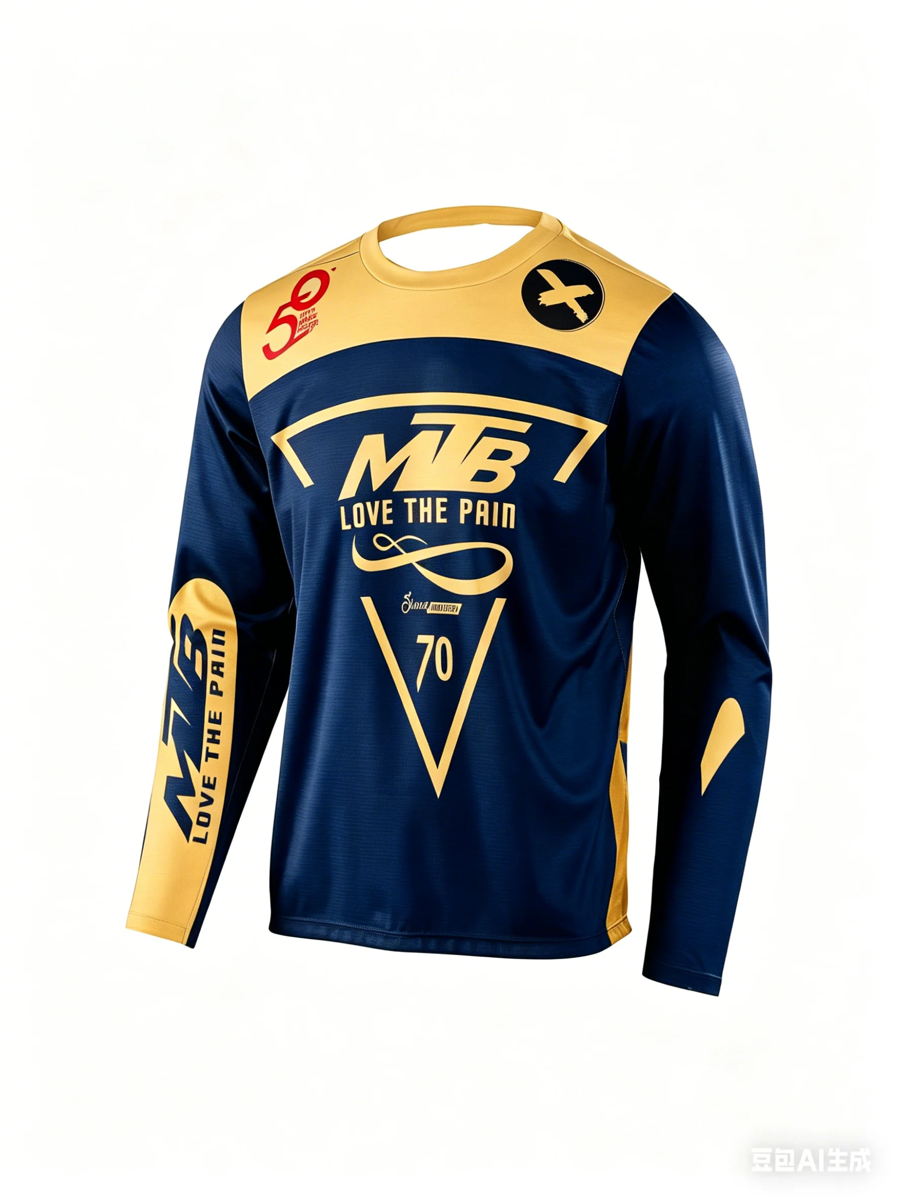 Camiseta masculina de manga co - Mountain Biking For Fitness avaliação e preço