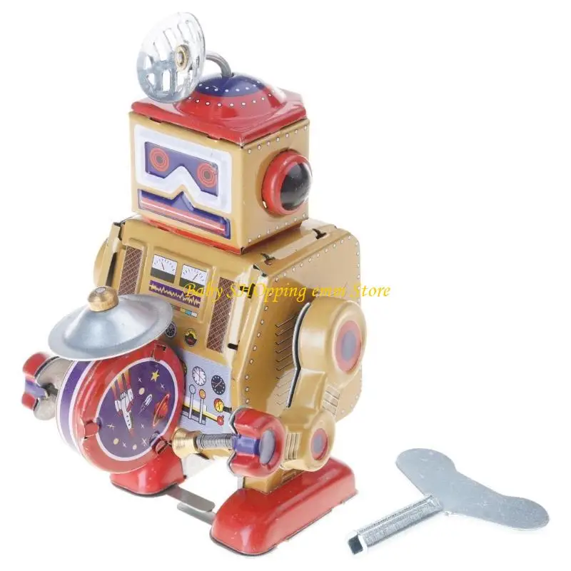 23GD Robot Drummer إنهاء لعبة مع سحر عتيقة لهواة الجمع والتشغيين