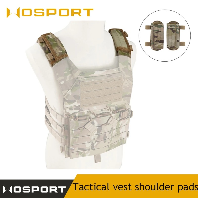 Hunting Vest Outdoor Backpack Shoulder Pad Breathable Tactical Sling Cushion Non-Slip Shoulder Pad