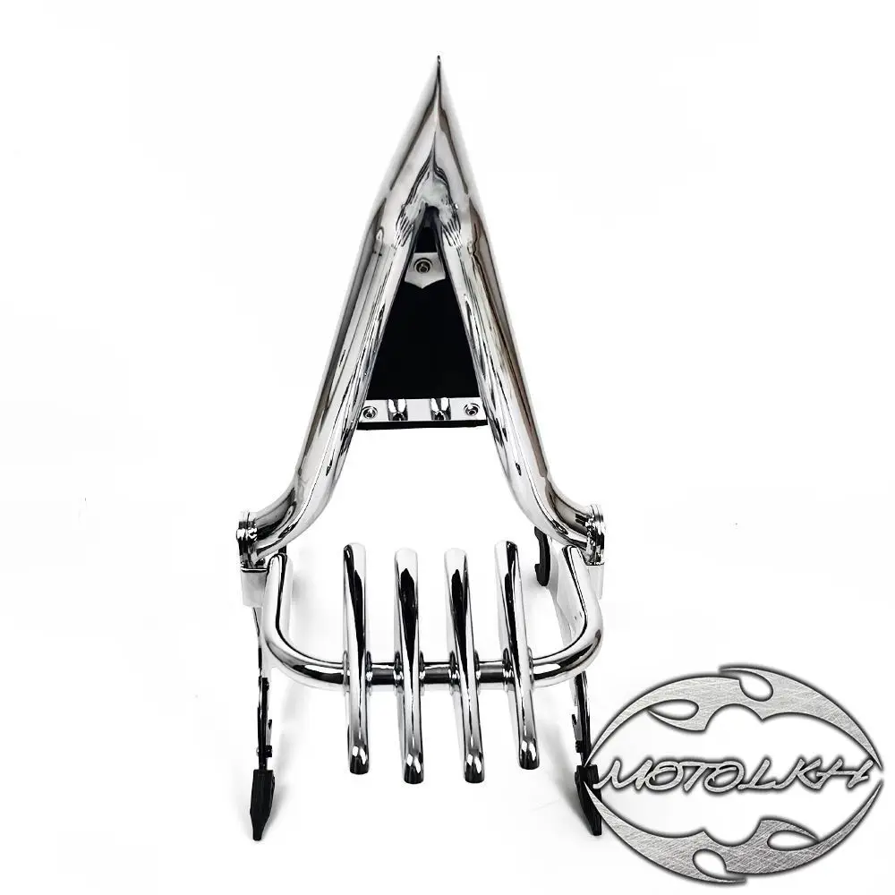 Bagażnik na oparcie pasażera Sissy Bar dla Indian Chief Dark Horse Springfield Vintage Classic Challenger Chieftain 14up — zdjęcie 3