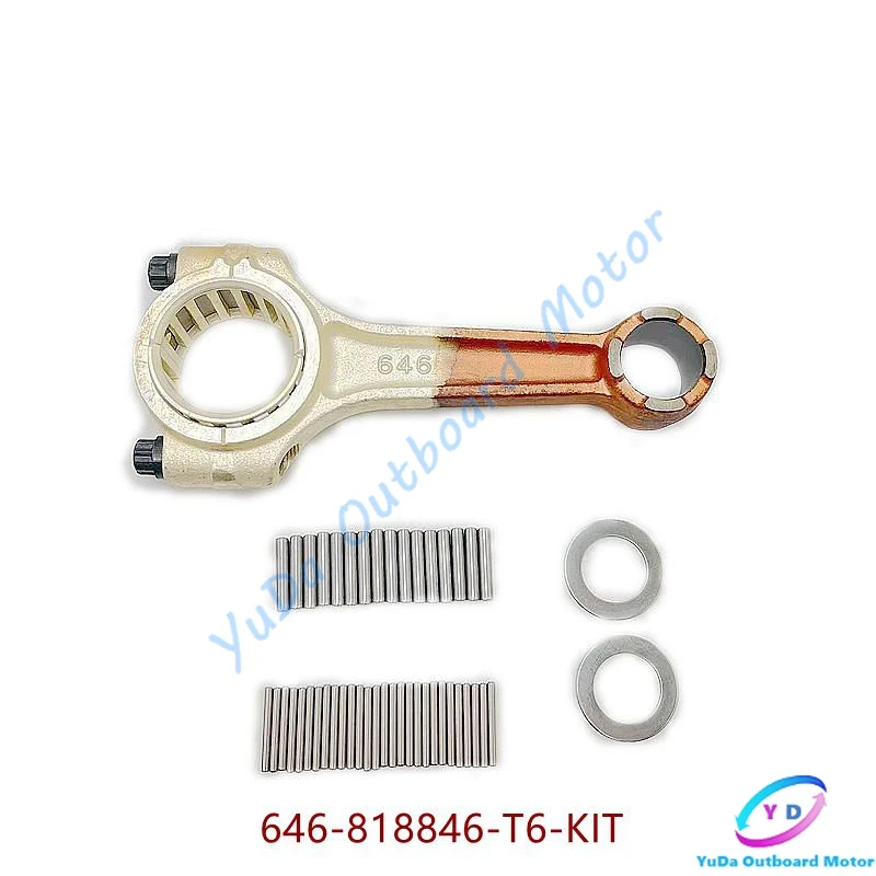 646-818846 Connecting Rod Kit For Mercury Outboard Motor 2T 75-115HP,644-818141A2 For Mercury Outboard Motor 115HP