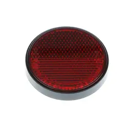 Car Cycle Round Reflector Light Reflective Strips Stick On Self Adhesive 3 Colors Red/Yellow/White Reflector Light Round Strips