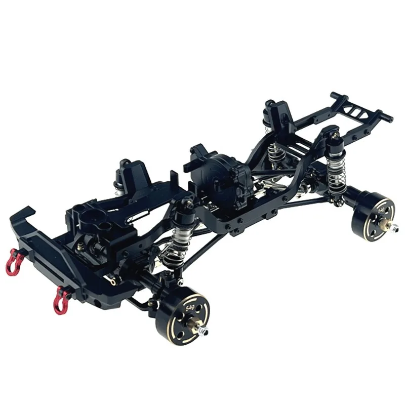 Fit for MJX 1/18 H18P RC car all metal frame, supports DIY,  car set can be directly transplanted and installed
