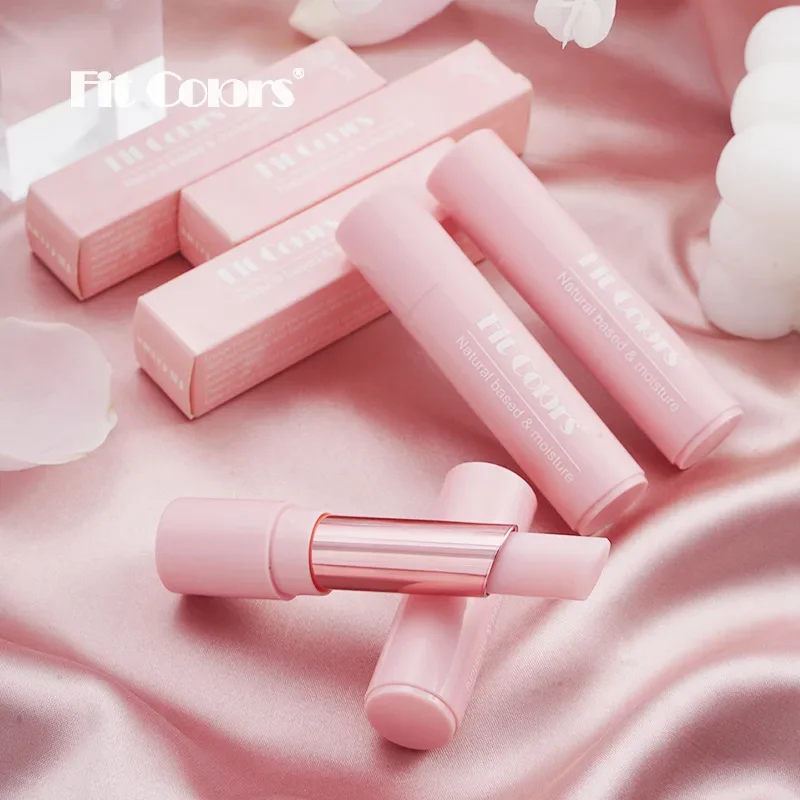 New Pink Color Lip Balm Moisturizing Texture Long Lasting Repair Lips Natural Prevent Cracking Waterproof Fashion Lipstick 3g