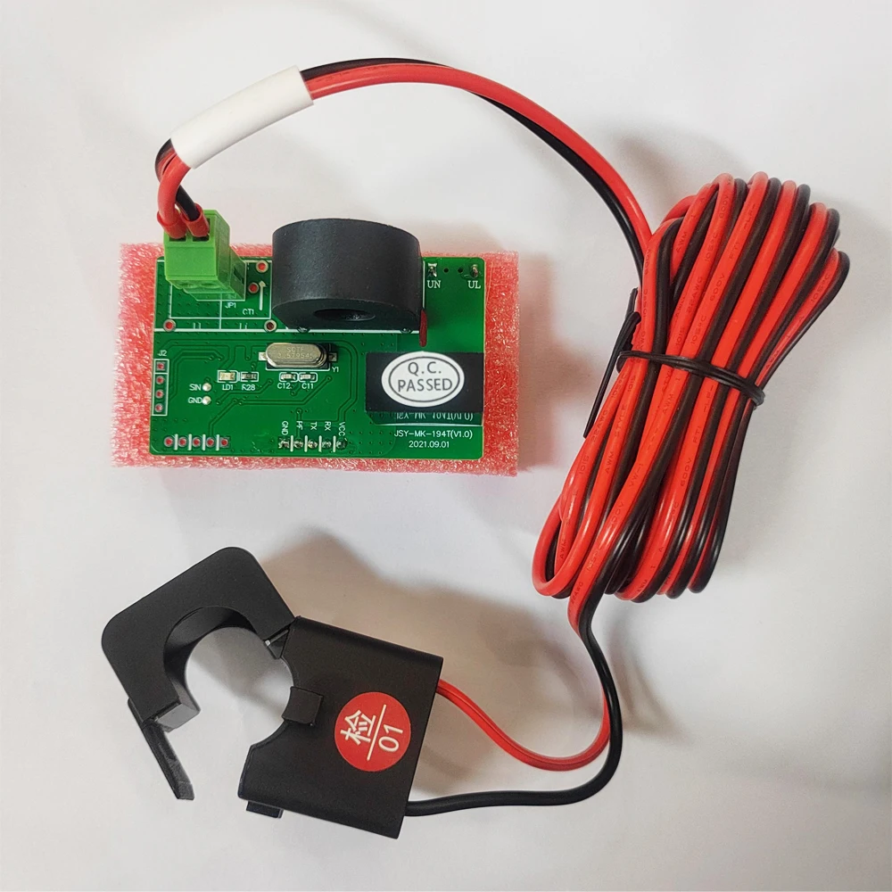 Módulo medidor de energia CA JSY-MK-194T Módulo de medição bidirecional de comunicação monofásica TTL Modbus-RTU