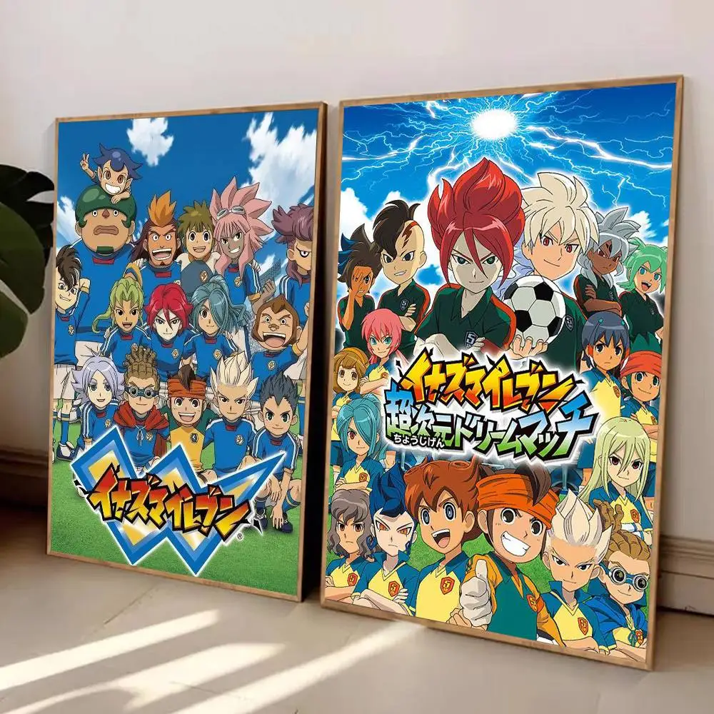 ملصق Anime I-Inazuma أحد عشر ملصقًا ذاتي اللصق مناسب لأي سطح جدار مقاوم للماء والرطوبة