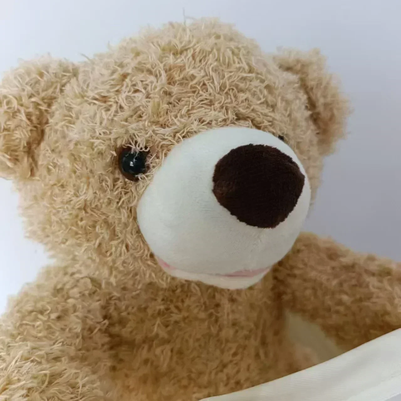 33cm urso tímido esconder jogar procurar brinquedo de pelúcia animal de pelúcia falando música elétrica falar peekaboo urso crianças bebê presente de natal