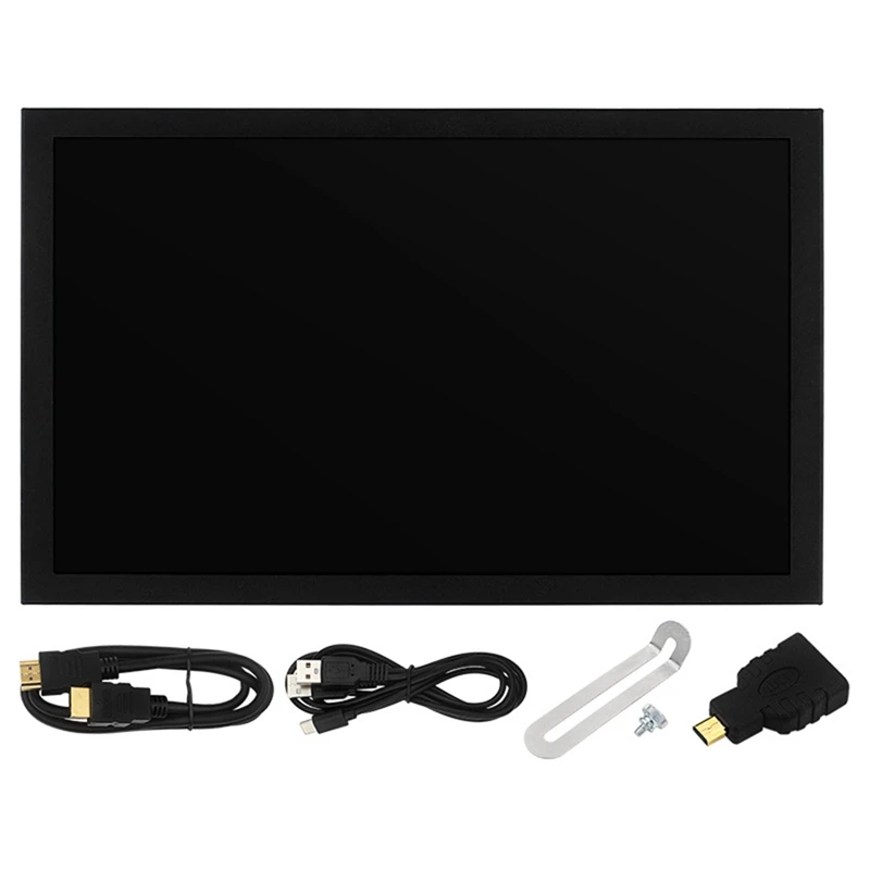 7 Inch Portable Display IPS 1024x600 LCD -Compatible VGA AV Input DC Type C Power in for PC Laptop Camera TV DVD-DT30