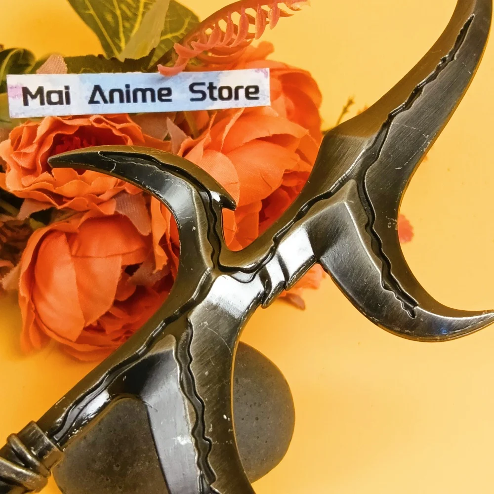 7.1 inch Anime Elden Zwart Mes Katana Originele Samurai Sabel Staal Elden Ninja Mes Echte Katana Metalen Zwaard Losse Speelgoed gift