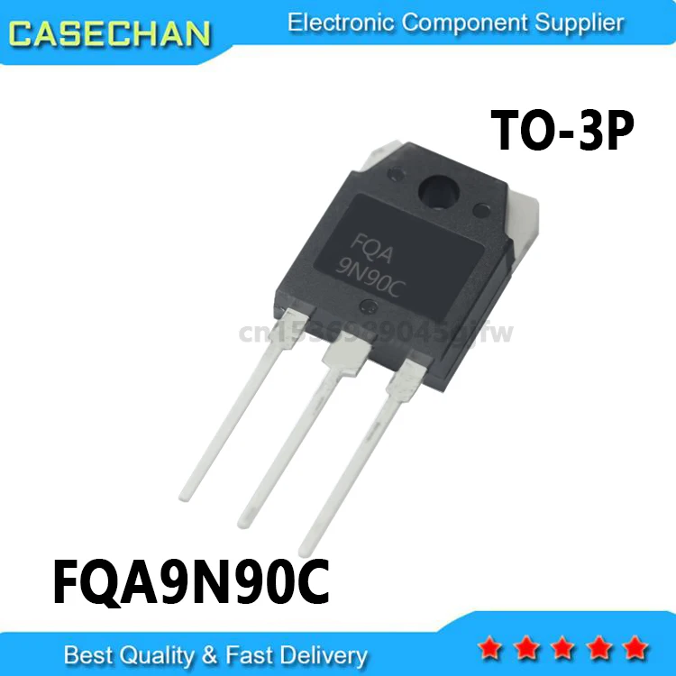 10PCS FQA9N90C FQA9N90 SSH9N90A SSH9N90 9N90 TO-3P 9A 900V