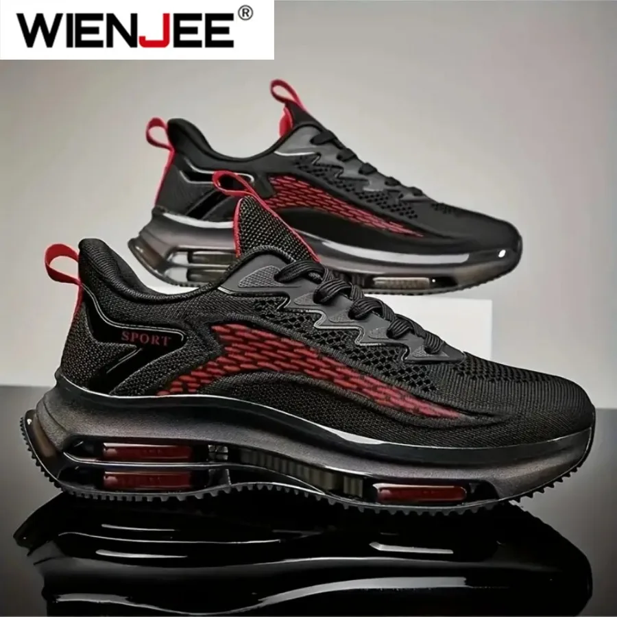 الرجال أحذية رياضية عالية الجودة الذكور الاتجاه الأحمر منصة حذاء كرة السلة الرجال عادية رياضة المشي أحذية رياضية الرجال المدرب 2025 #4