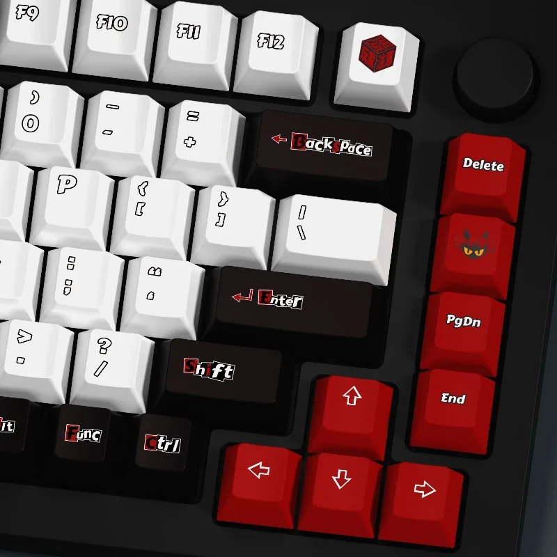 

Sticker Game Theme Keycaps Set Customized PBT Sublimation Cherry Profile Keyboard Caps for Mechanical Keyboard Accessories Gift