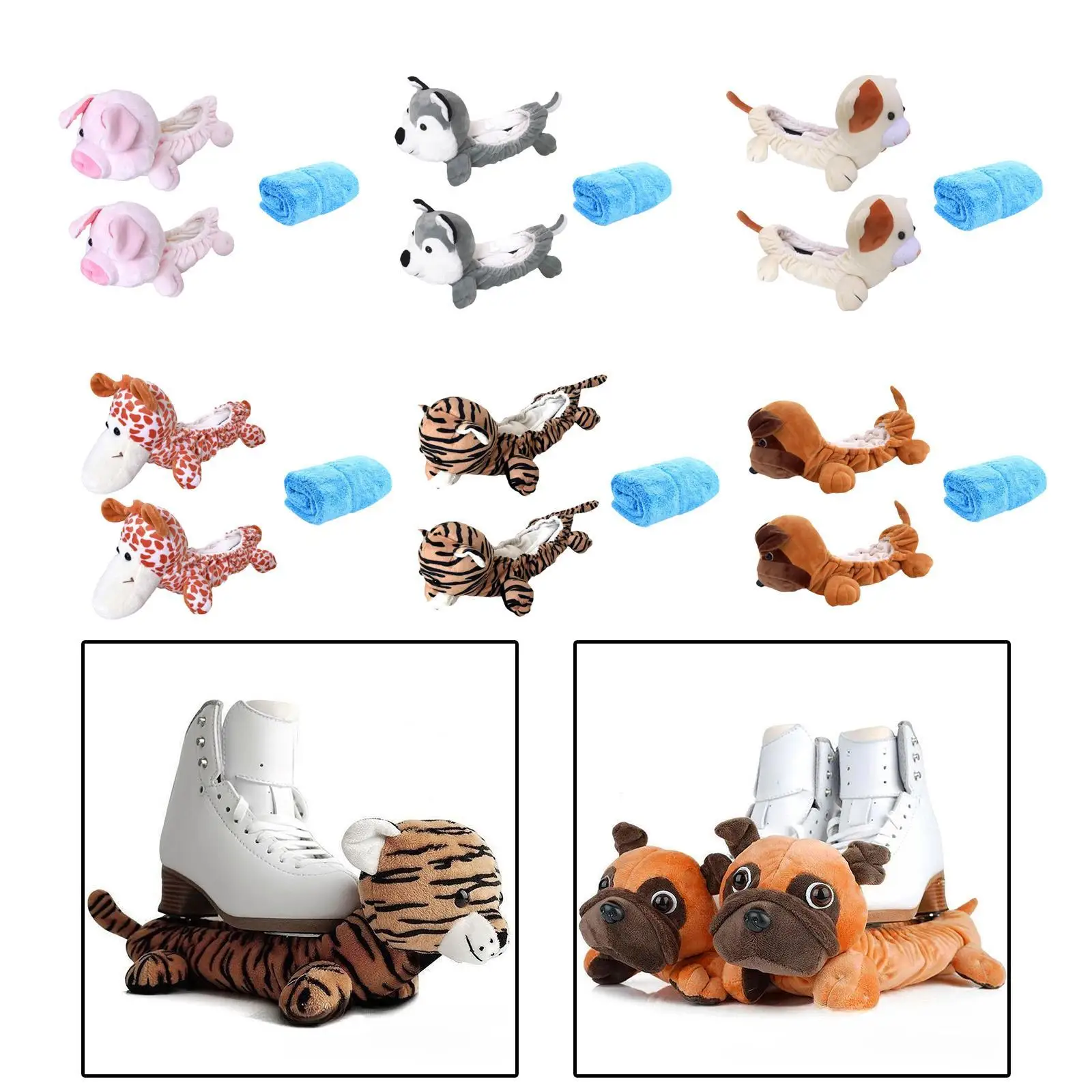 Ice Skate Blade Covers Cartoon Skate Covers for Hockey Skates Ice Skates