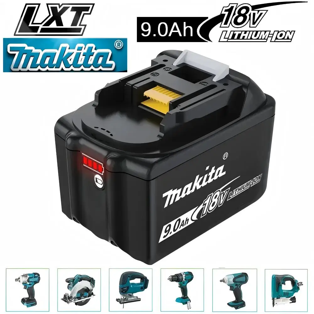 

Original Makita BL1860B 18V 5.0Ah 6.0Ah 9.0Ah Li-ion Battery with Electric Pruning Shear Battery for Garden Trimming & DIY Tools