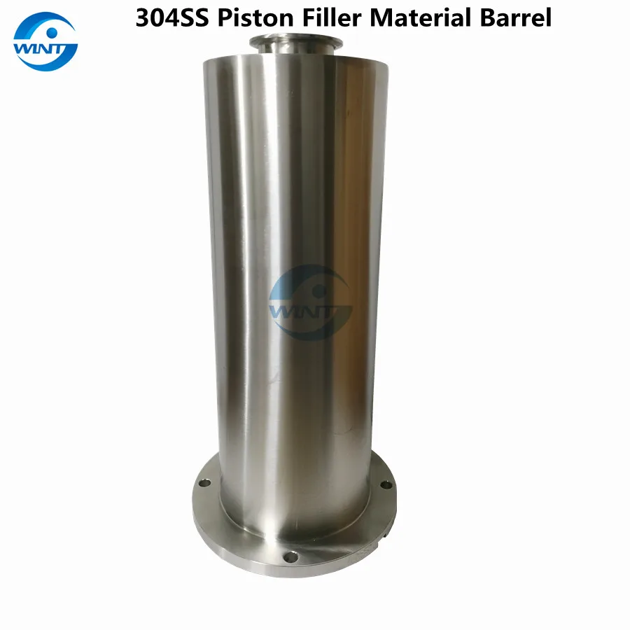 Free shipping Accessories Parts of Pneumatic Piston Paste and Liquid Filler 5000ml 304SUS Assemble Material Barrel