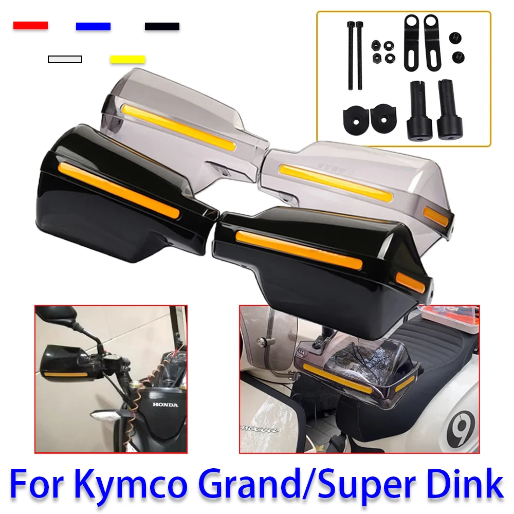 

Motorcycle Handguard Handlebar Hand Shield Guard Protector Accessories For Kymco Super Dink 300 300i 125 XTown Grand G Dink 300