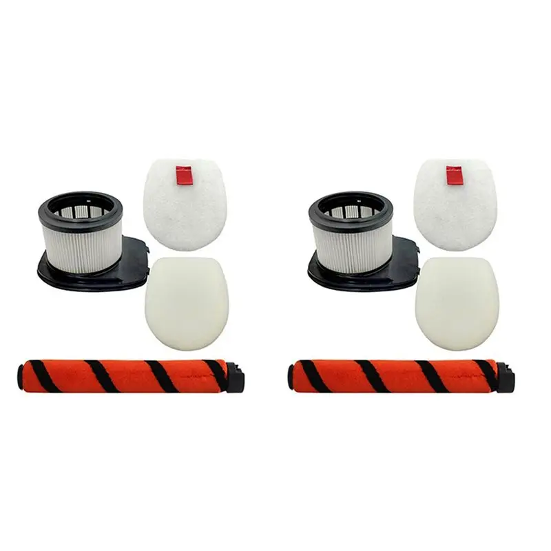 B84B-2X Floor Roller Brush HEPA Filter Foam Filter Kit For Shark IC300 IZ251UK IZ201UK IZ102 Vacuum Cleaner Replacement Parts